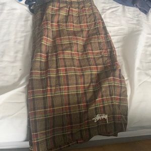 Stussy Plaid Shorts